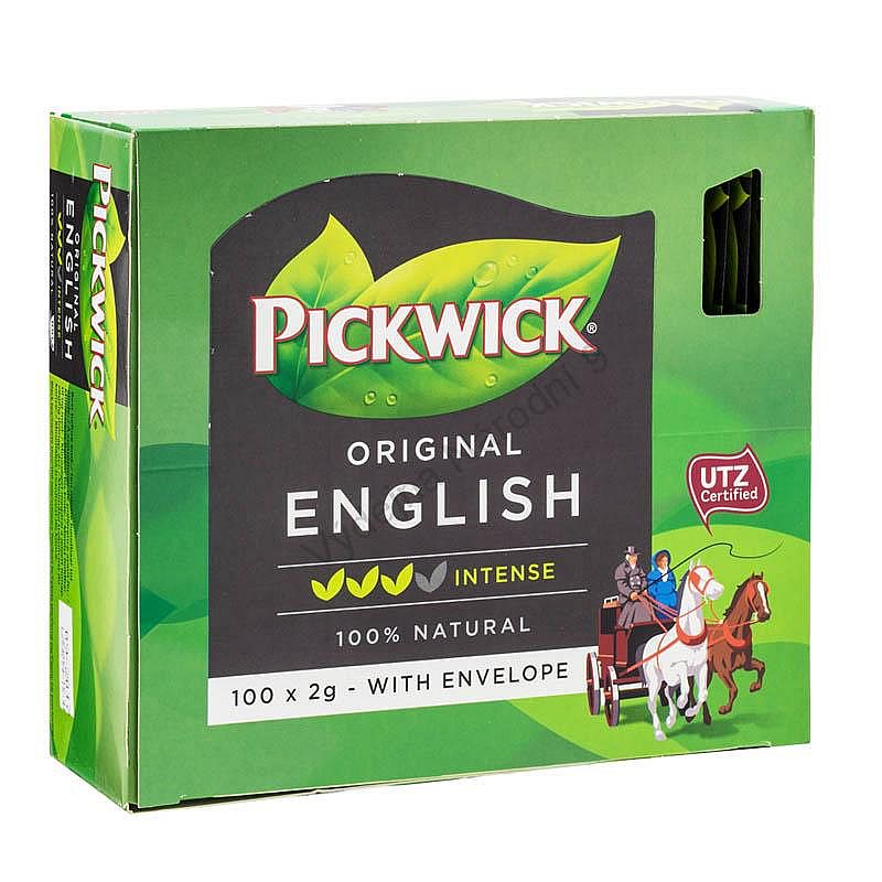 PICKWICK ENGLISH ČERNÝ ČAJ 100 x 2 g