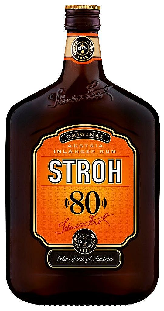 Stroh 80 1 l (holá láhev)