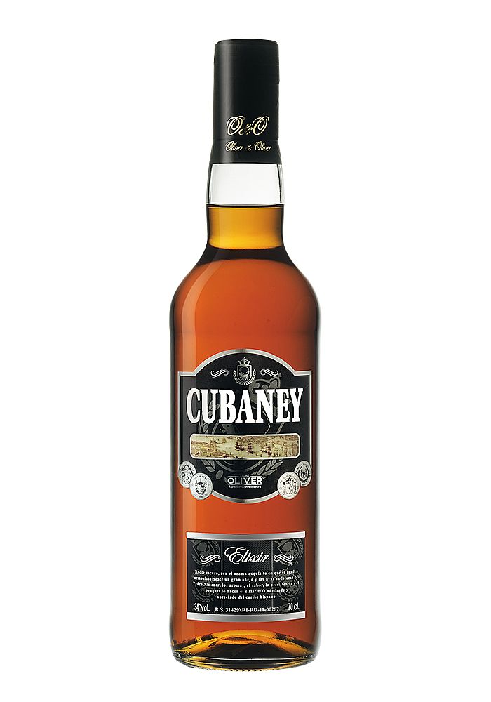 CUBANEY RUM ELIXIR DEL CARIBE 12y 34% 0,7L (holá láhev)