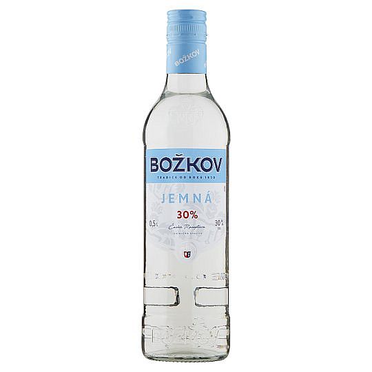 BOŽKOV JEMNÁ 30% 0,5L (holá láhev)