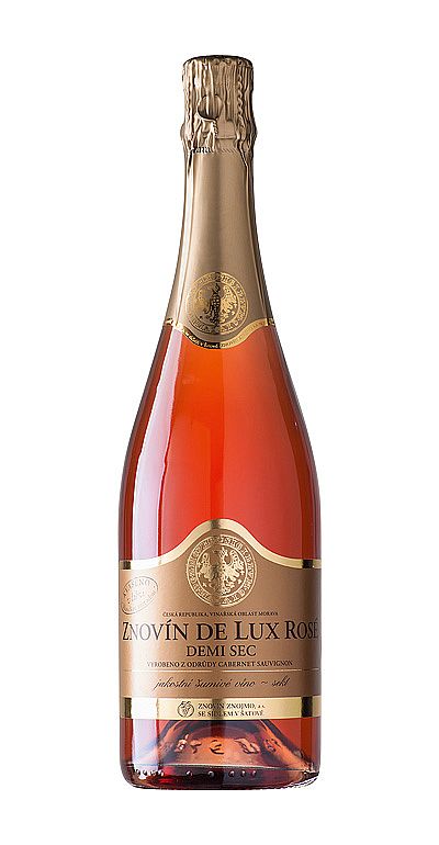 Znovín DE LUX ROSÉ demi sec 0,75 l