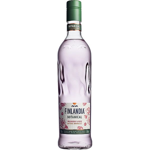 Finlandia Botanical Wildberry & Rose 30% 1 l (holá láhev)