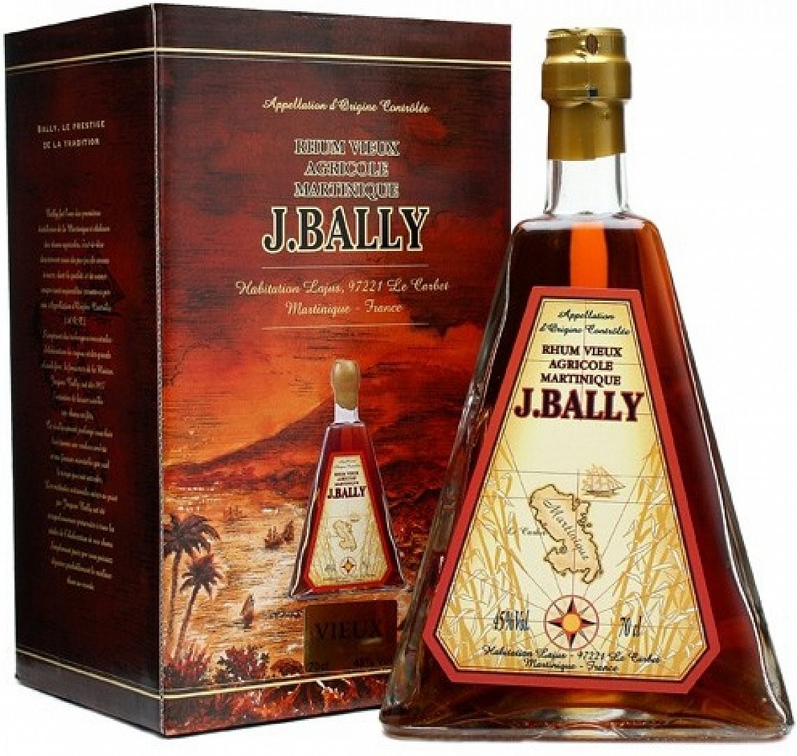 J. Bally Vieux Pyramide 12y 45% 0,7 l (karton)