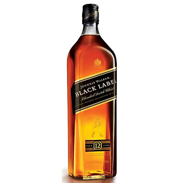 JOHNNIE WALKER BLACK LABEL 40% 1L