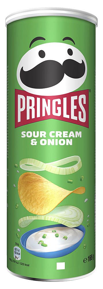 PRINGLES CIBULE-SMETANA 165g