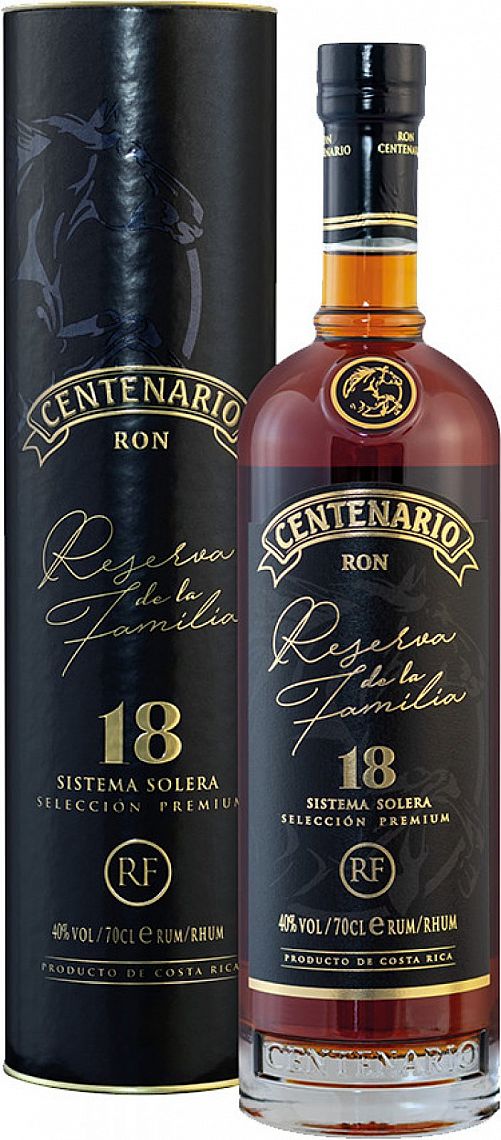 CENTENARIO RESERVA DE LA FAMILIA 18y 40% 0,7L (tuba)