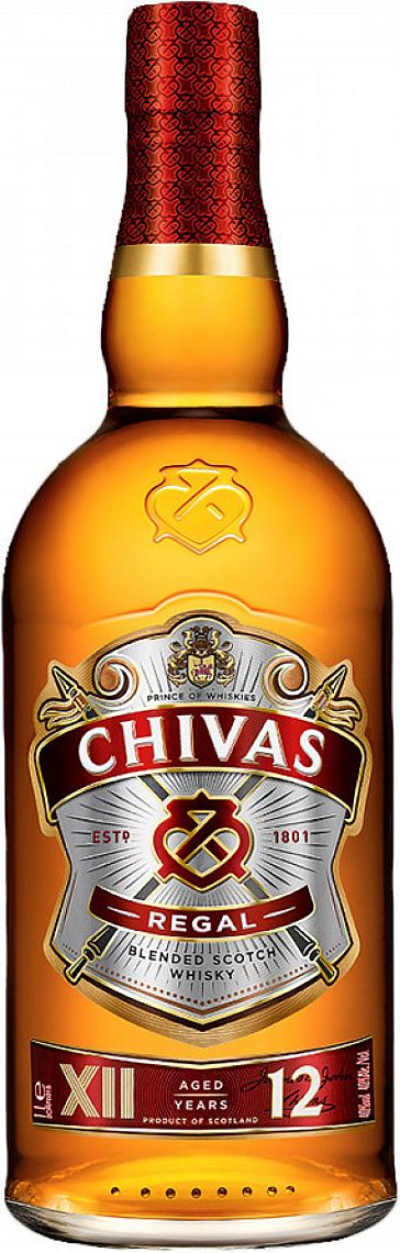 CHIVAS REGAL 12y 40% 0,7L (holá láhev)