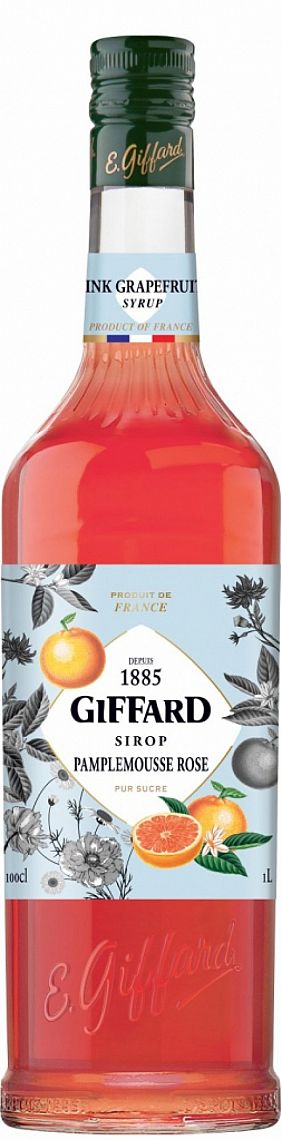 Giffard Pink Grapefruit grepový sirup 1 l