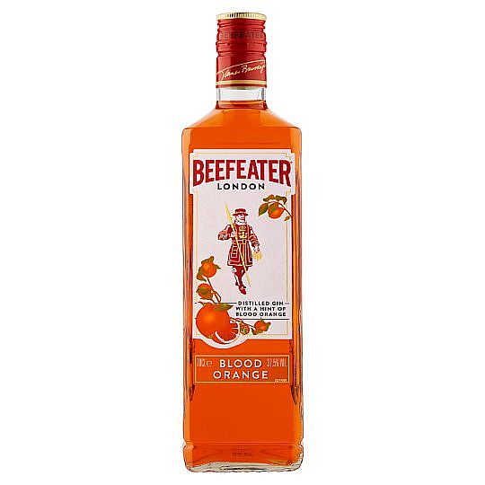 BEEFEATER BLOOD ORANGE 37,5% 1L (holá láhev)