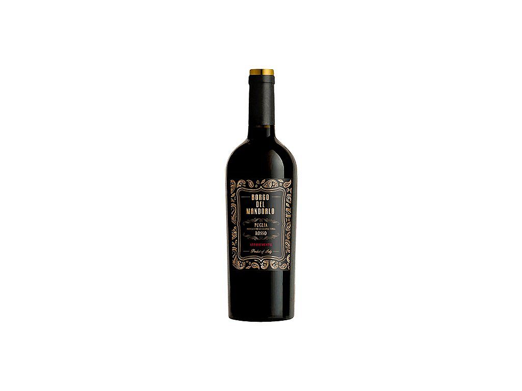 BORGO MANDORLO PUGLIA ROSSO APPASSIONATAMENTE 0,75L