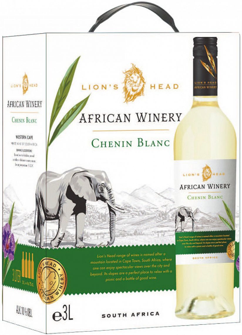 African Winery Chenin Blanc 13% 3 l (karton)