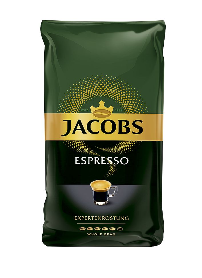 Jacobs Espresso 1 kg Zrnková Káva