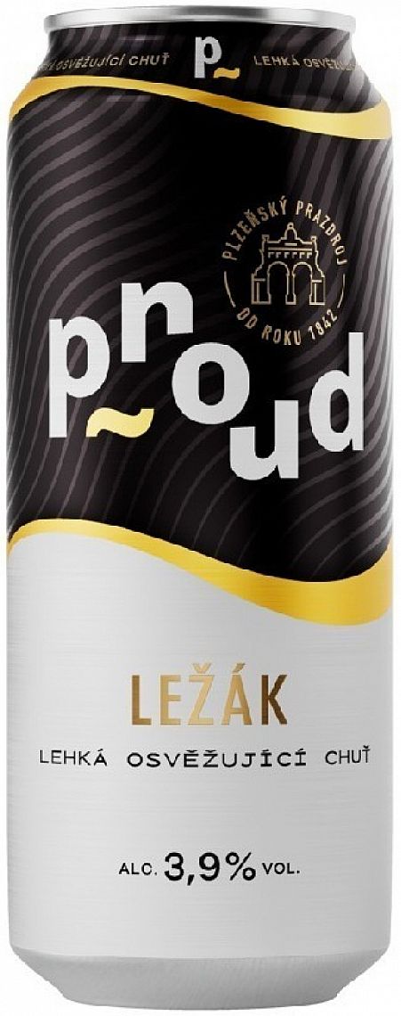 PROUD LEŽÁK 0,5L PLECH