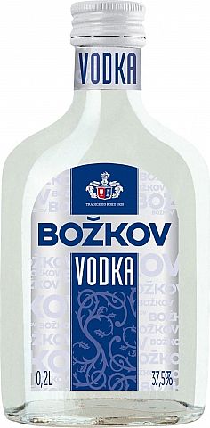 BOŽKOV VODKA 37,5% 0,2L (holá láhev)