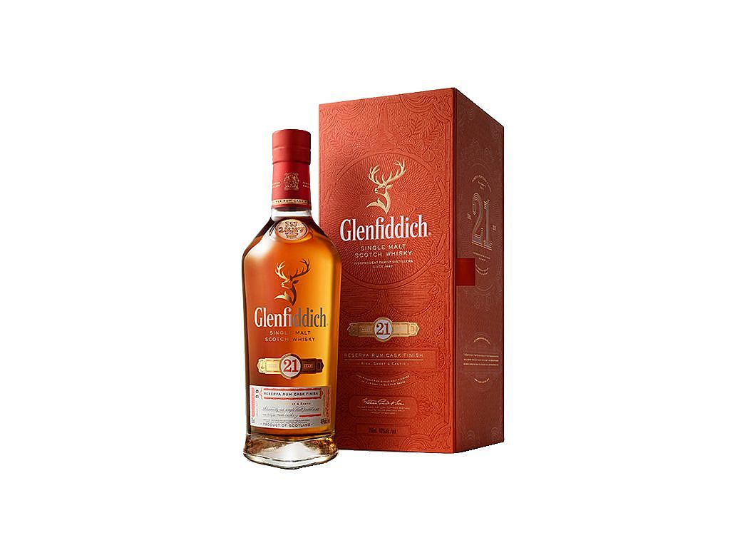 Glenfiddich 21y 40% 0,7 l (kazeta)