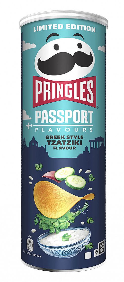 PRINGLES GREEK TZATZIKI 165G