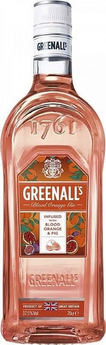 GREENALL'S BLOOD ORANGE GIN 37,5% 0,7L (holá láhev)