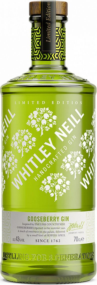 Whitley Neill Gooseberry Gin 43% 0,7 l (holá láhev)