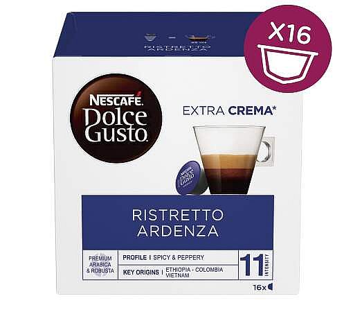 NESCAFÉ DOLCE GUSTO RISTRETTO ARDENZA KÁVOVÉ KAPSLE 16ks