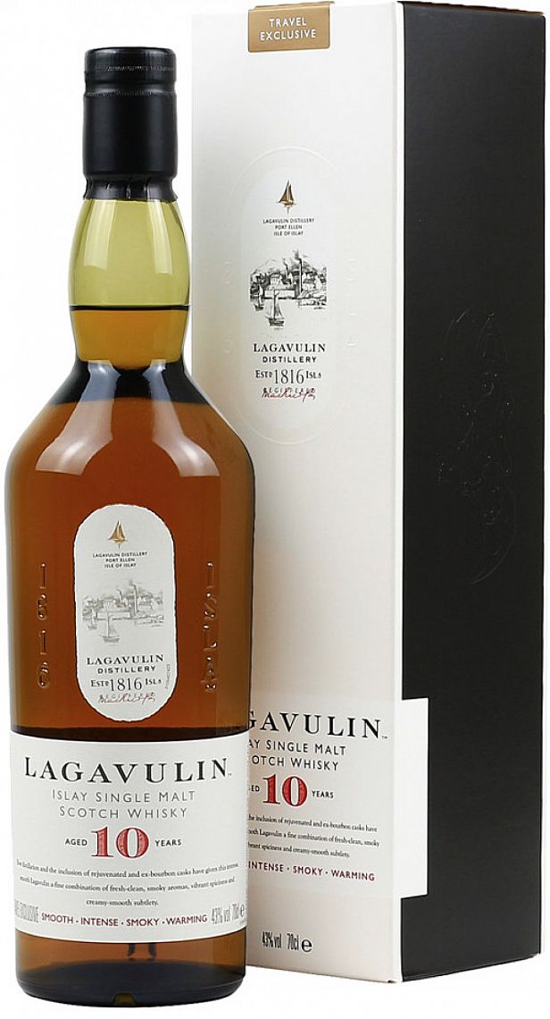 Lagavulin 10y 43% 0,7 l (karton)