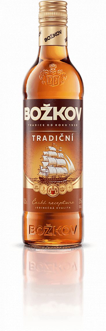 BOŽKOV tradiční 37,5% 0,5L (holá láhev)