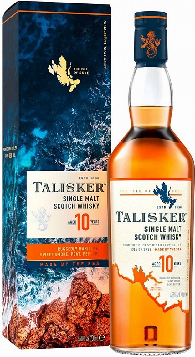 Talisker Whisky 10y 45,8% 0,7 l (karton)