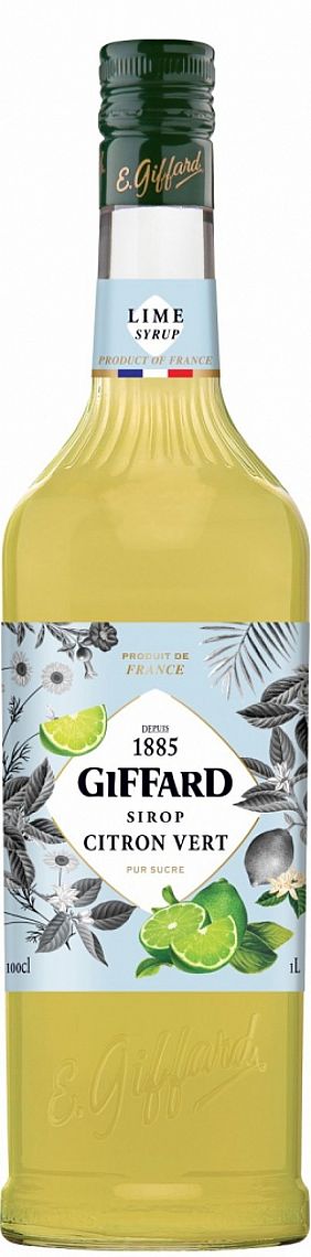 Giffard Lime/Citron Vert Limetový sirup 1 l