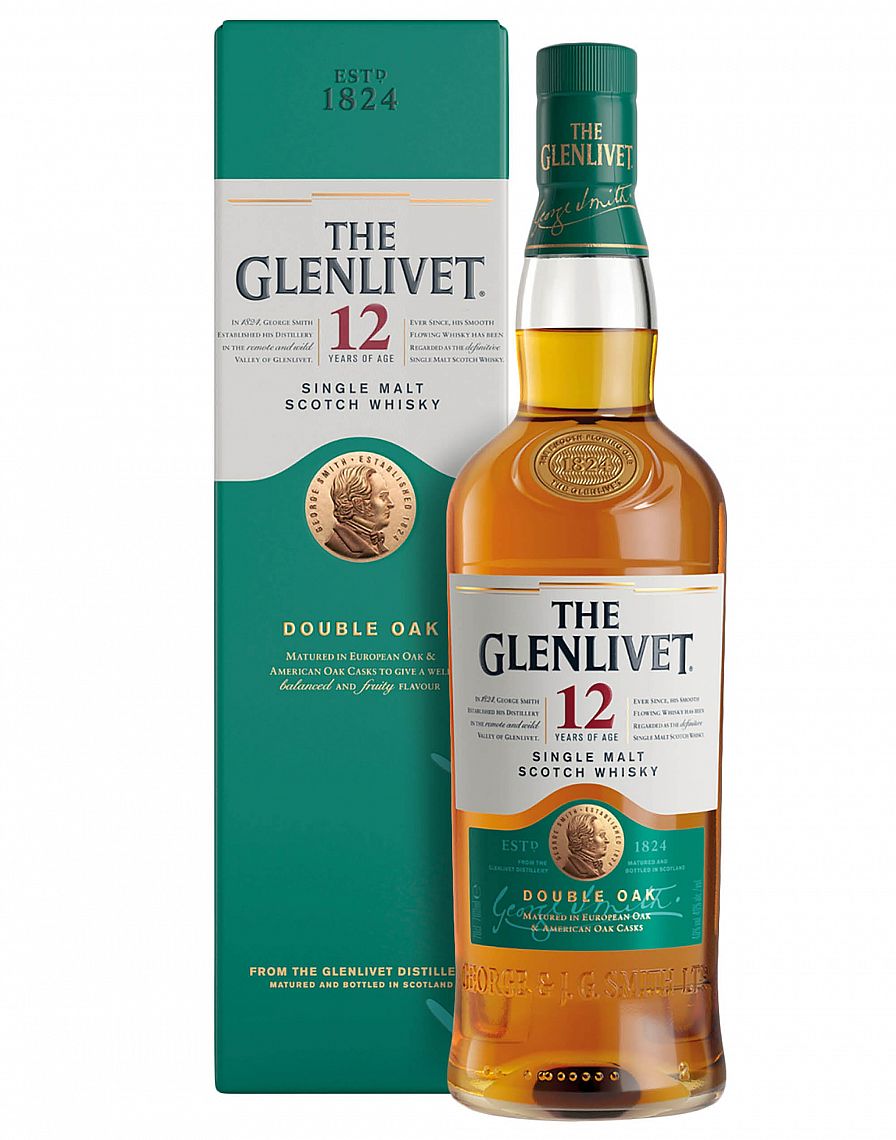 GLENLIVET DOUBLE OAK 12Y 40% 0,7L (karton)