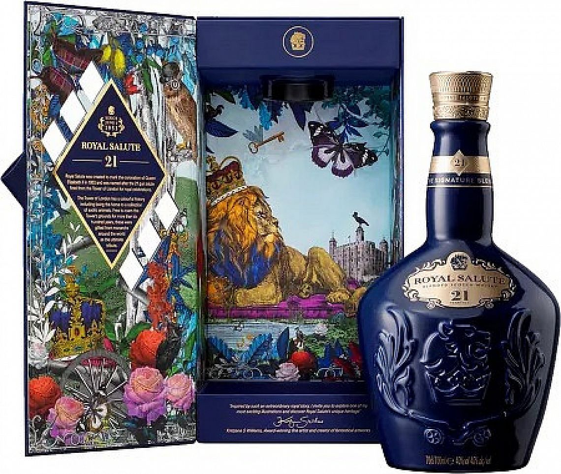 Chivas Regal Royal Salute 21y 40% 0,7 l (kazeta)