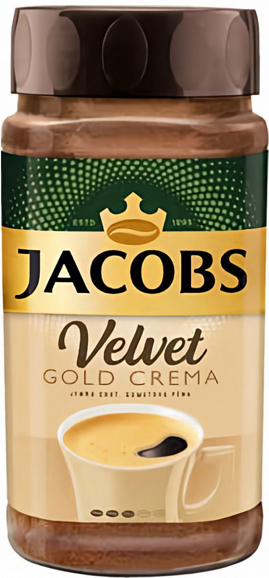 Jacobs Velvet Gold Crema instantní káva 180 g