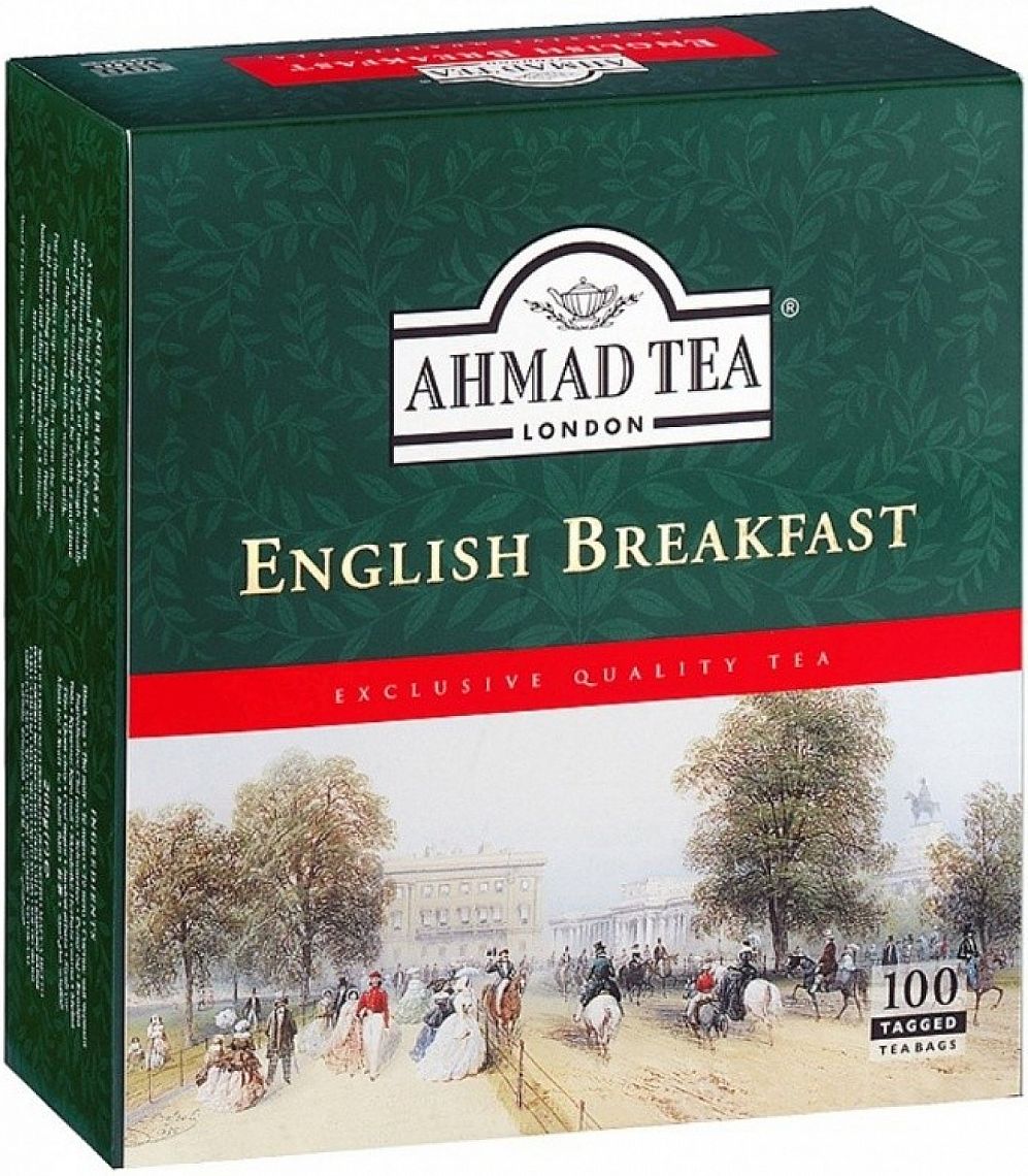 AHMAD TEA LONDON ENGLISH BREAKFAST  100 x 2 g