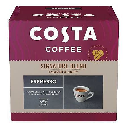 COSTA COFFEE SIGNATURE BLEND ESPRESSO 16KS