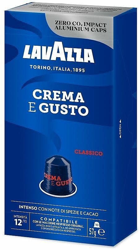 Lavazza Crema e Gusto Alu Kapsle do Nespresso 10 kusů