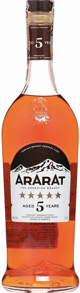 Ararat 5y 40% 0,7 l (holá láhev)