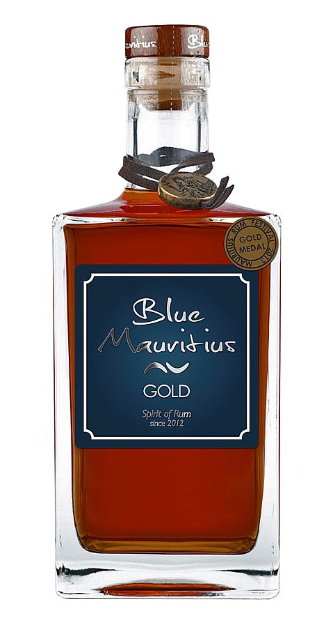 BLUE MAURITIUS GOLD 15y 40% 0,7L (holá láhev)