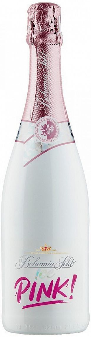 Bohemia Sekt Ice Pink 0,75 l (holá láhev)