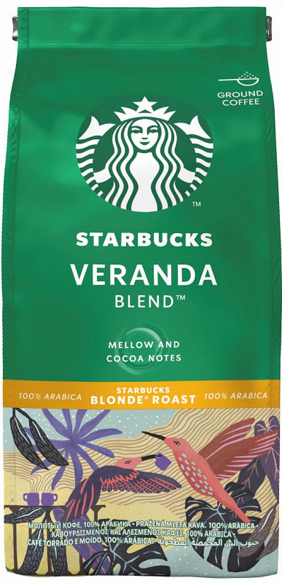 Starbucks Veranda Blend mletá Káva 200 g