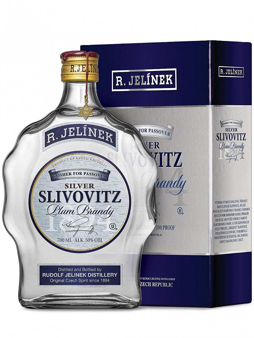 R. JELÍNEK SLIVOVICE SILVER KOSHER 42% 0,7L (karton)