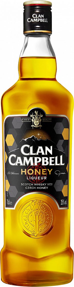 CLAN CAMPBELL HONEY 35% 0,7L (holá láhev)