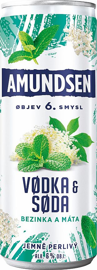 Amundsen + Soda bezinka 6% 0,25 l (plech)