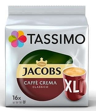 TASSIMO JACOBS KRÖNUNG CAFÉ CRÉMA XL 16 PORCÍ