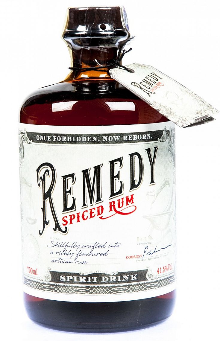 Remedy Spiced 41,5% 0,7 l (holá láhev)