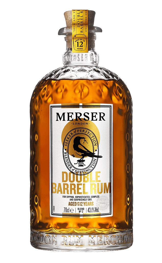 Merser Co Merser Double Barrel Rum 43,1% 0,7 l (holá láhev)