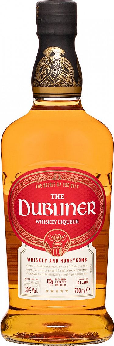 DUBLINER IRISH WHISKEY LIQUER 30% 0,7L (holá láhev)