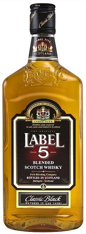 LABEL 5 40% 1L (holá láhev)