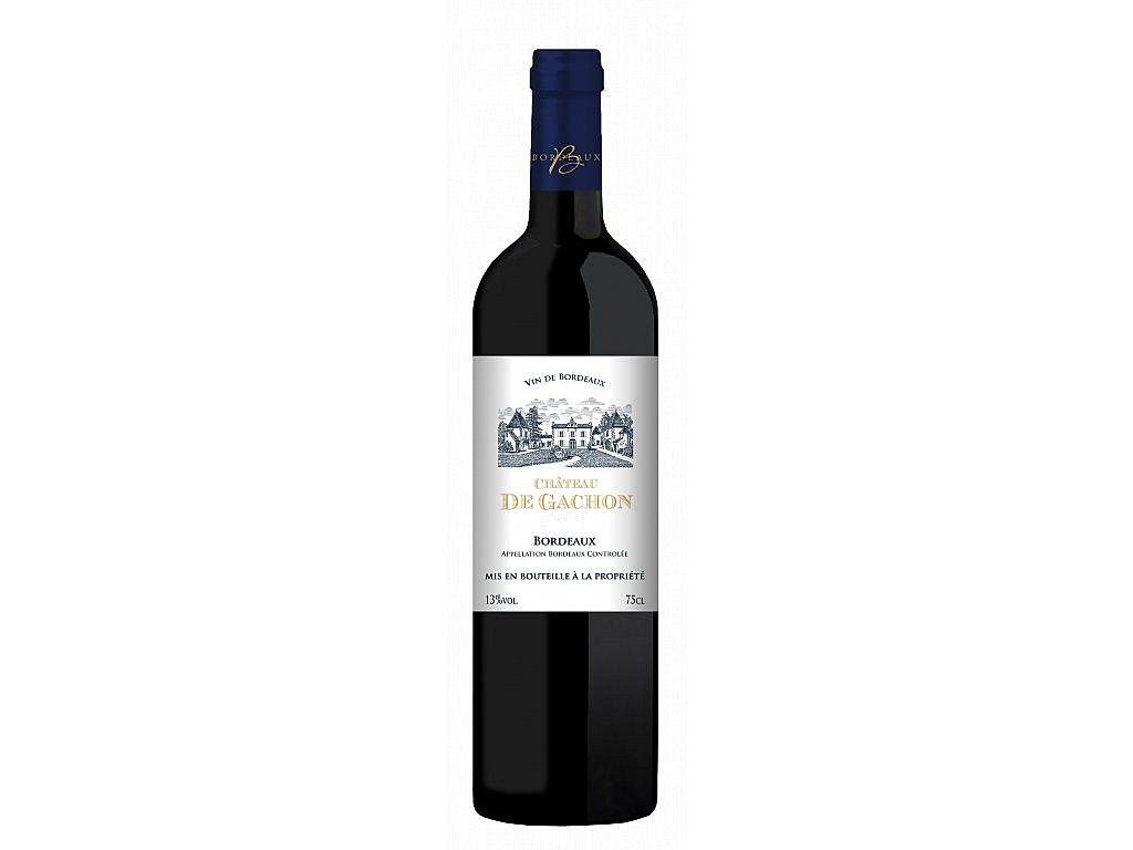 Bordeaux Rouge AOC Chateau De Gachon 2017 13% 0,75 l (holá láhev)