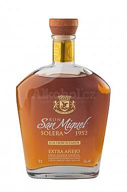 Ron San Miguel Solera 1952 Extra Aňejo 43% 0,7 l (holá láhev)