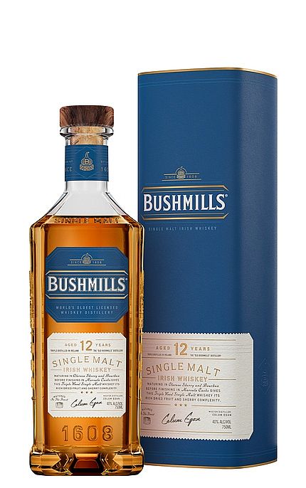 Bushmills 12y 40% 0,7 l (tuba)