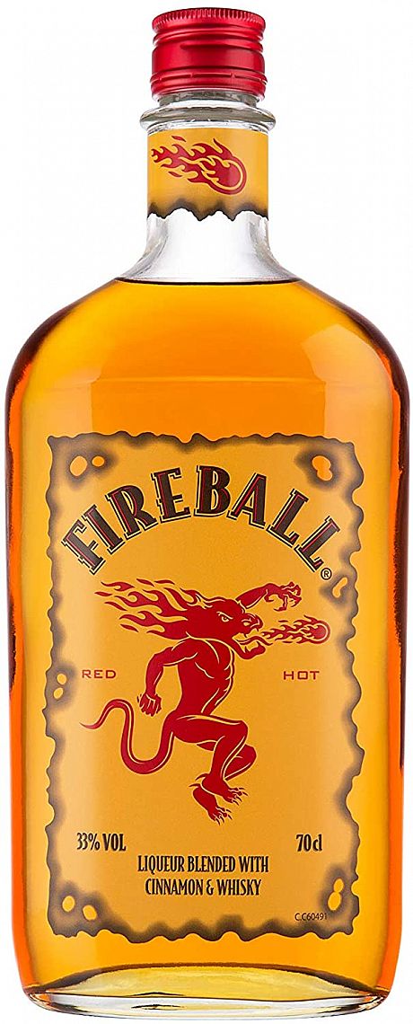 Fireball Cinnamon Whisky 33% 0,7 l (holá láhev)