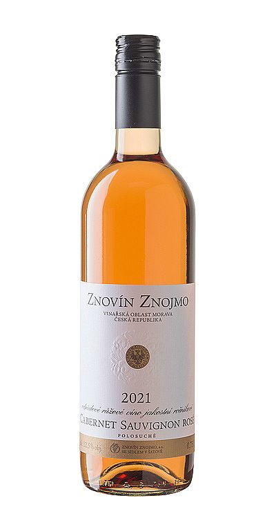 Znovín CABERNET SAUVIGNON ROSÉ 2021 jakostní 0,75 l